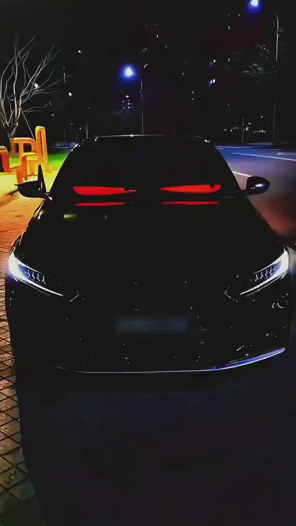 Programmable LED Matrix Panel for Car & Truck Grilles – Bluetooth App Control Flexible RGB Screen