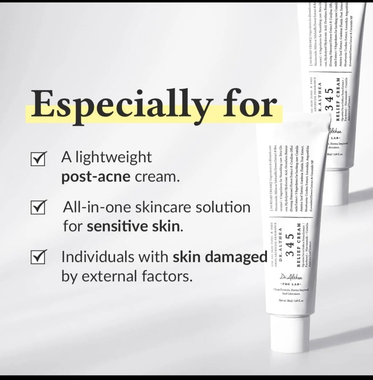 Dr. Althea 345 Relief Cream (Pack of 2 Bundle)