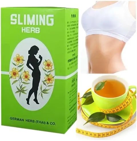Sliming Herb Herbal Tea | Natural Detox & Wellness Tea | Weight Management Support | 50 Tea Bags