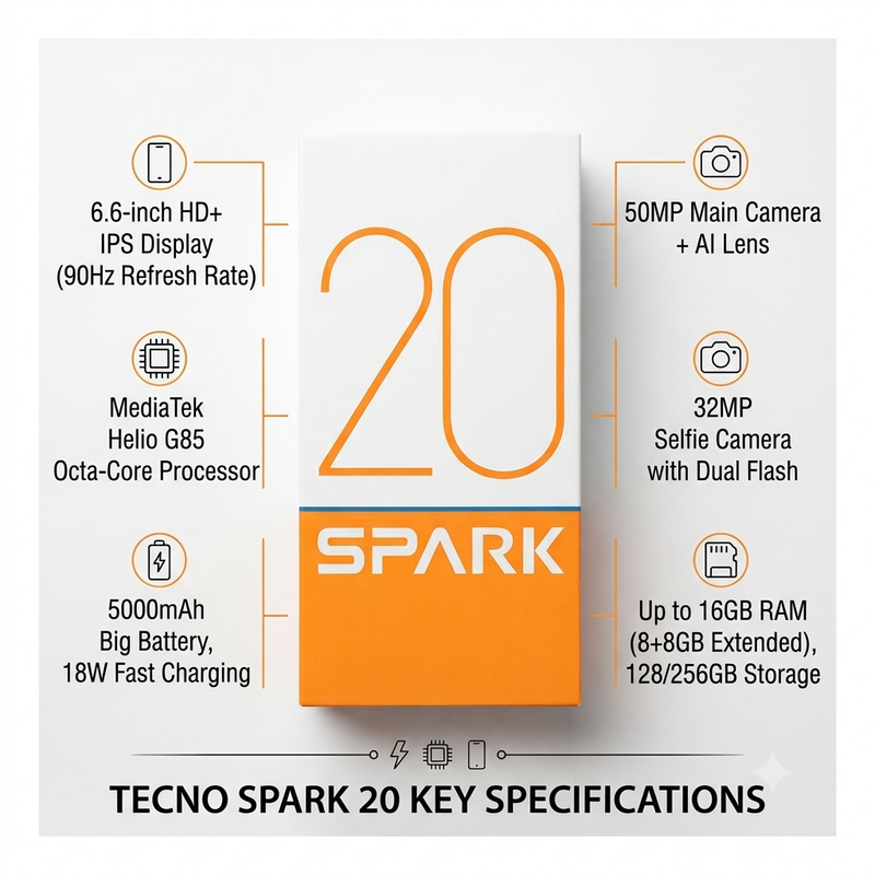 TECNO Spark 20
