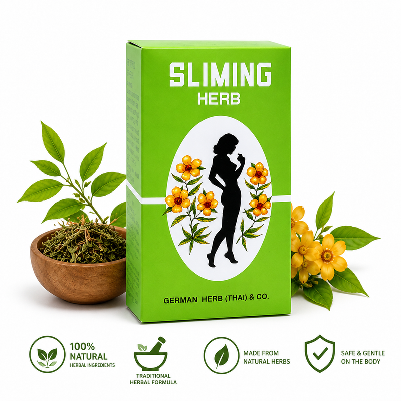 Sliming Herb Herbal Tea | Natural Detox & Wellness Tea | Weight Management Support | 50 Tea Bags